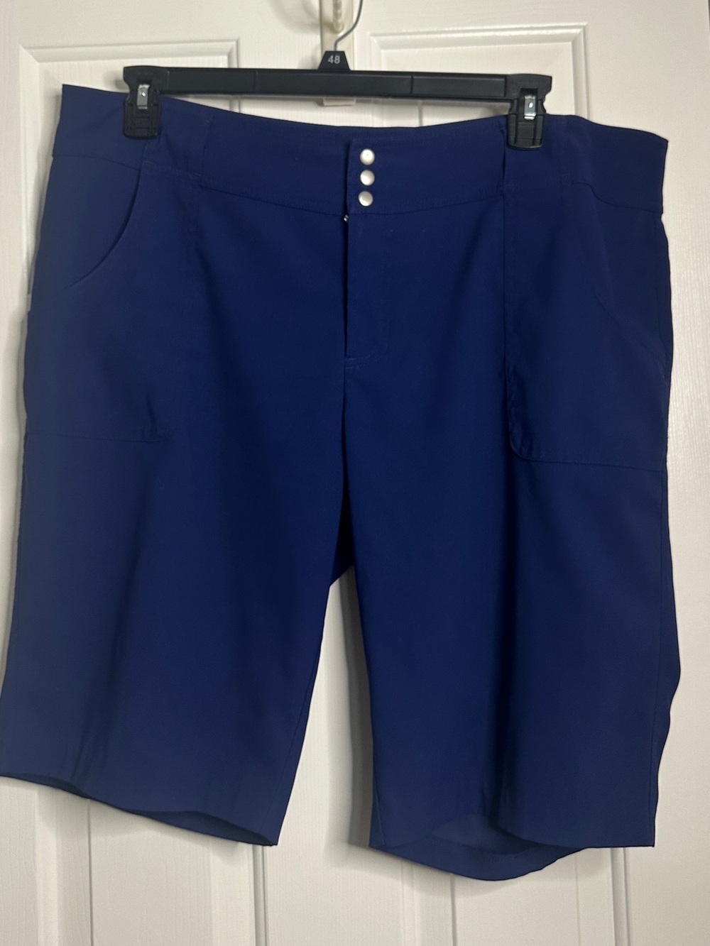 Jofit Navy Blue Performance Chino Shorts